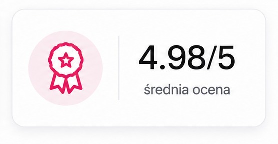 Średnia ocena 4,98 na 5 w opiniach na KupBilecik.pl